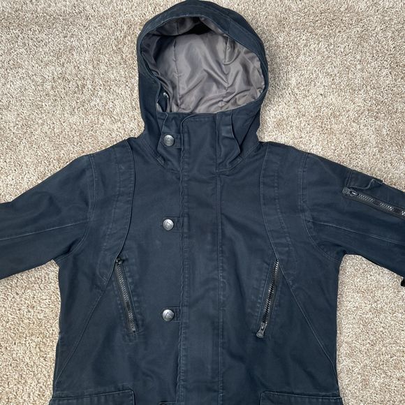 BURTON Dryride Bliss Down Jacket Women's Size Medium SnowBoarding Ski Blue‎ Geo - Picture 3 of 16